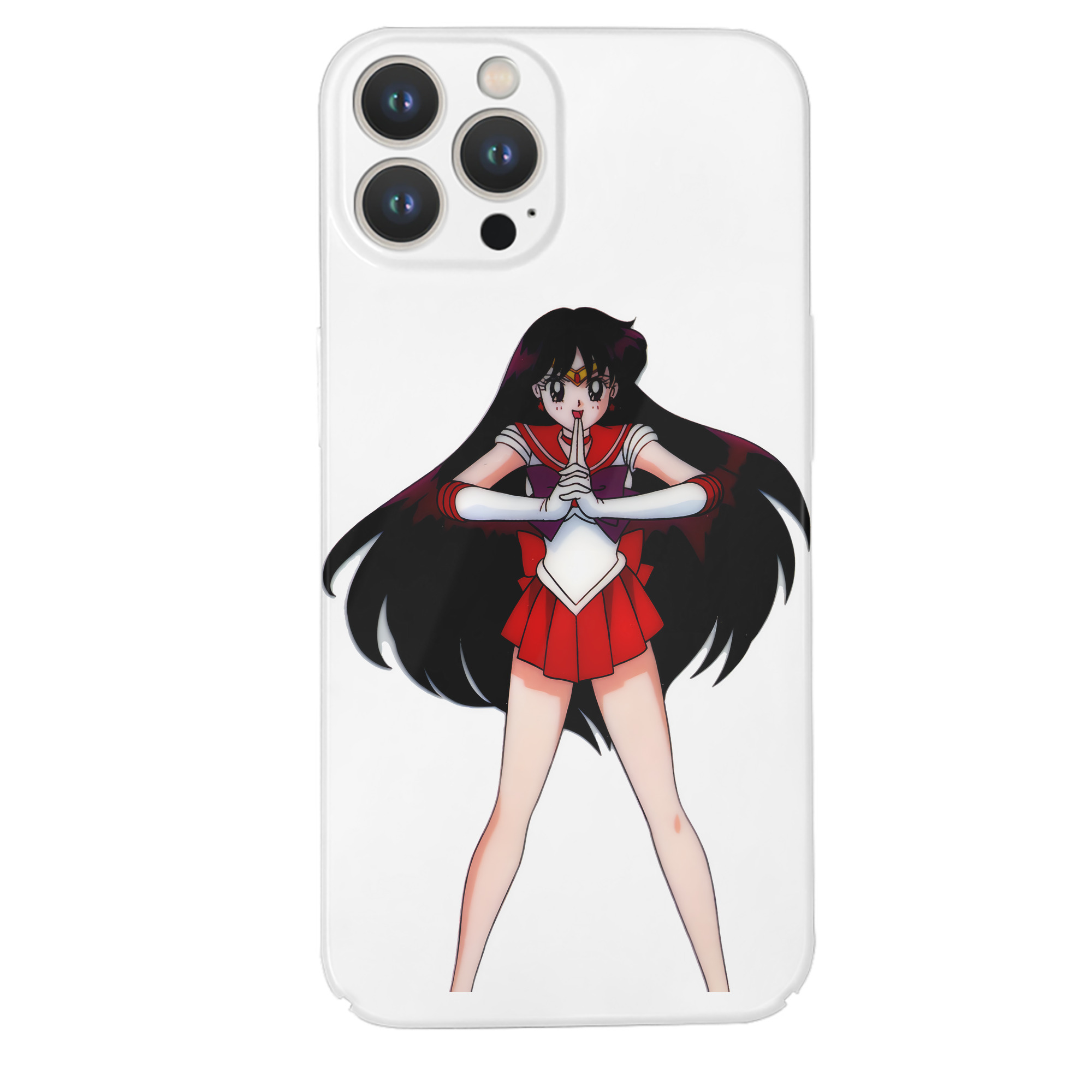 （画像用） 美少女戦士セーラームーン 火野レイ ひの レイ Sailor Moon Hino Rei （セーラーマーズ,Sailor Mars） 【iPhone 14シリーズ対応】ハードケース